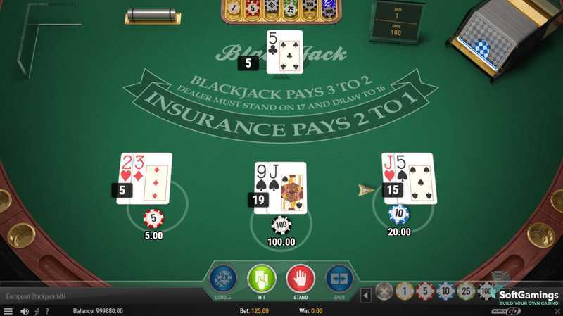 European Blackjack MH