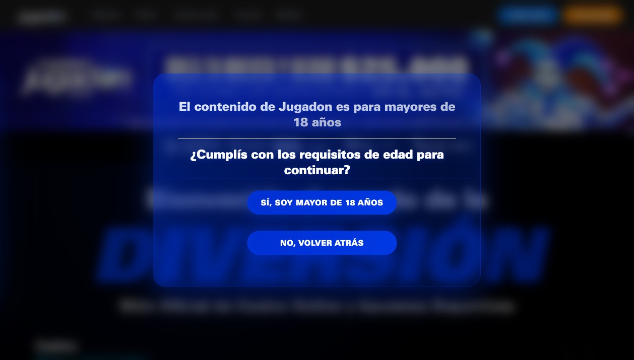 Página principal de Jugadon Argentina — mayo 2026