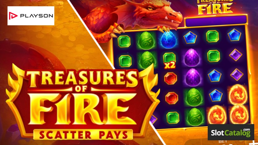Treasures of Fire: Scatter Pays