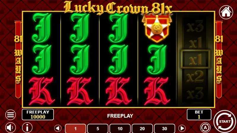 Slot Lucky Crown 81x