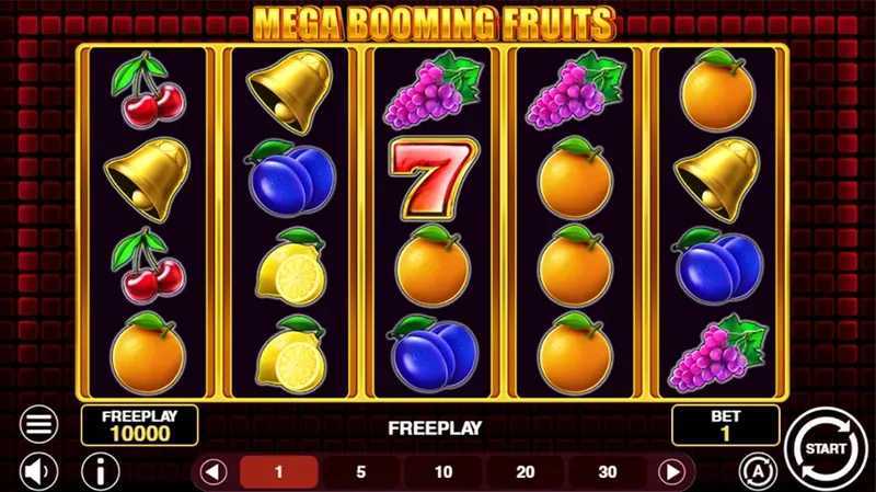 Play Mega Booming Fruits