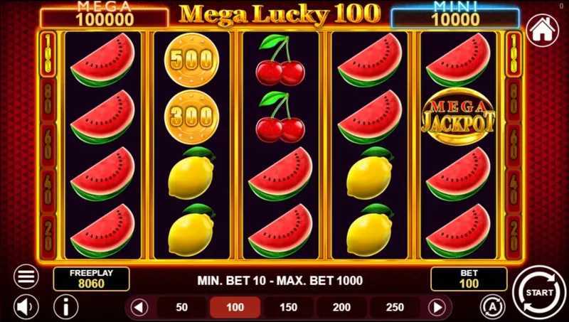 Play Mega Lucky 100