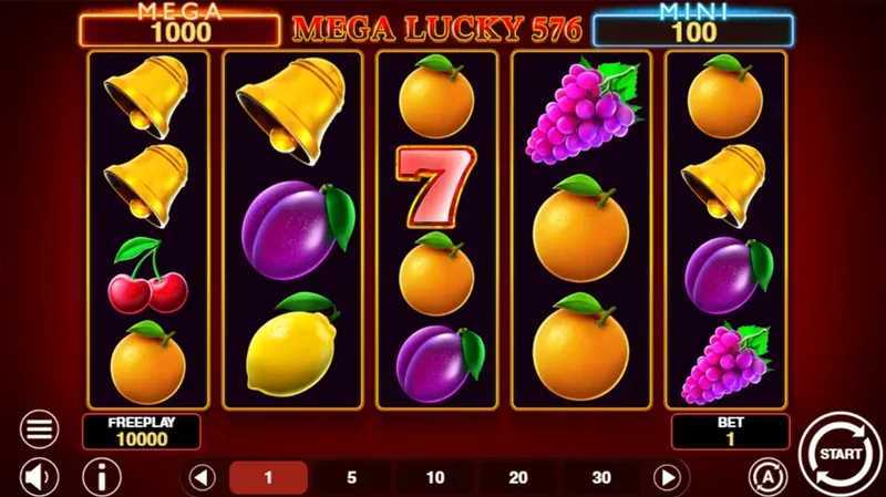 Play Mega Lucky 576