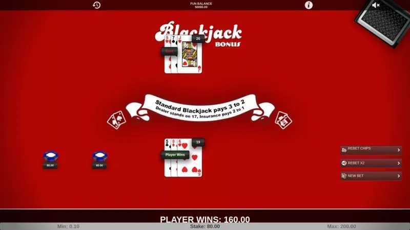 Play Blackjack Bonus