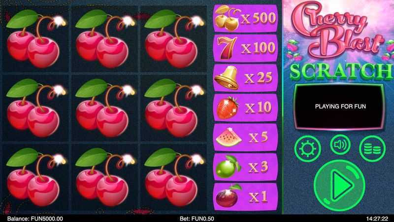 Play Cherry Blast Scratch