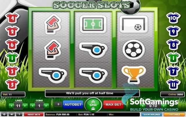 Play Soccer Slots