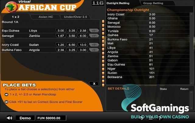 Play Virtual African Cup