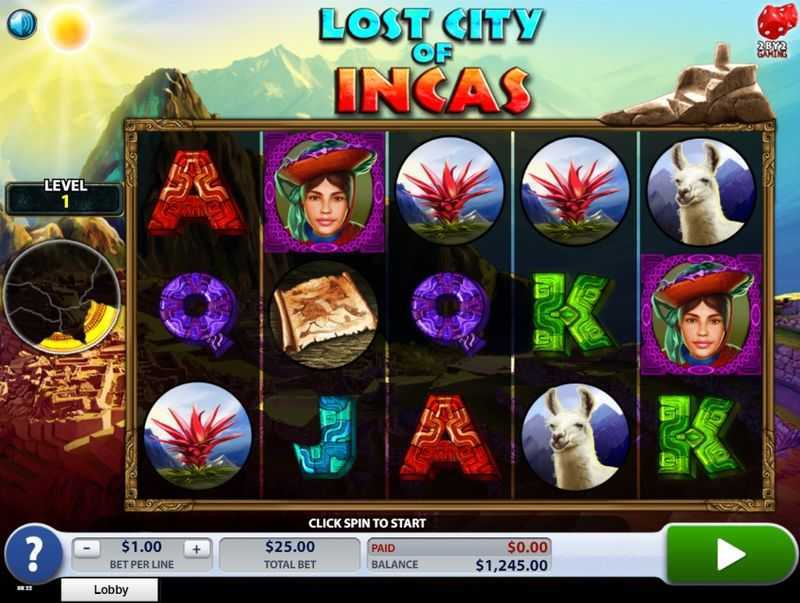 Slot Lost City of Incas