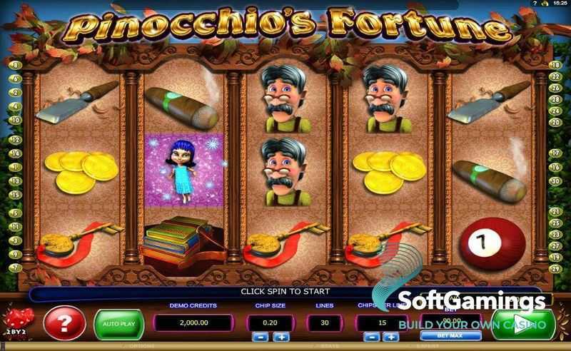 Pinocchio's Fortune Pinocchio's Fortune