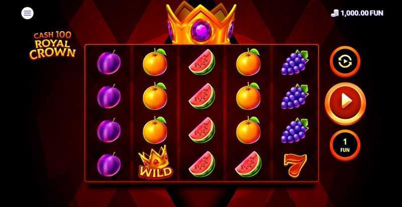 Play Cash 100 Royal Crown