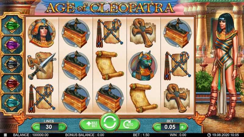 Slot Age of Cleopatra