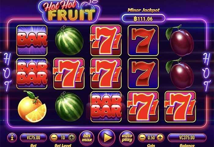 Play Reel Hot 7's Fruit