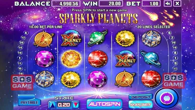 Play Sparkly Planets