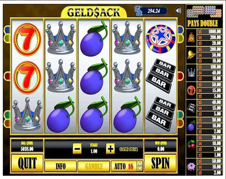 Slot Geldsack