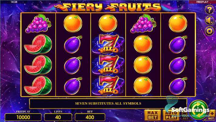 Play Fiery Fruits