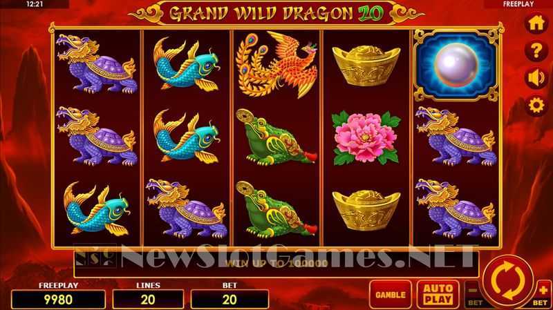 Play Grand Wild Dragon 20