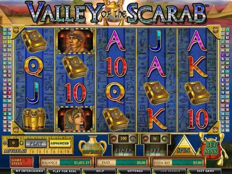 Play Valley of the Scarab