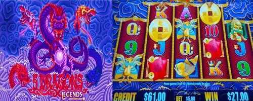 Play 5 Dragons Rising Jackpots