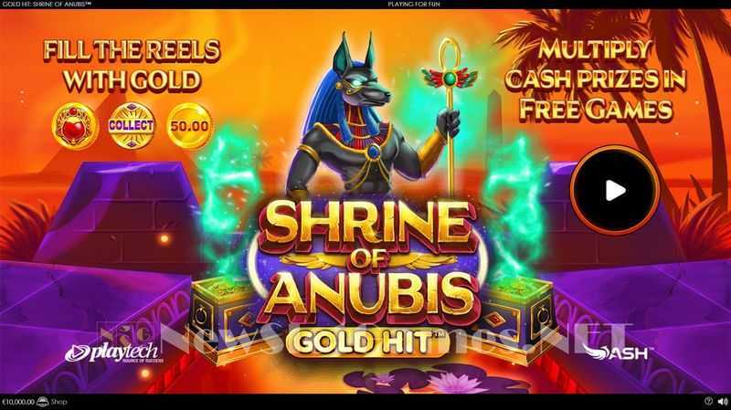 Play Gold Hit: Shrine Of Anubis