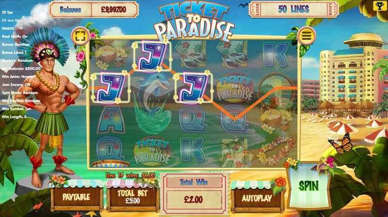 Play Ticket to Paradise