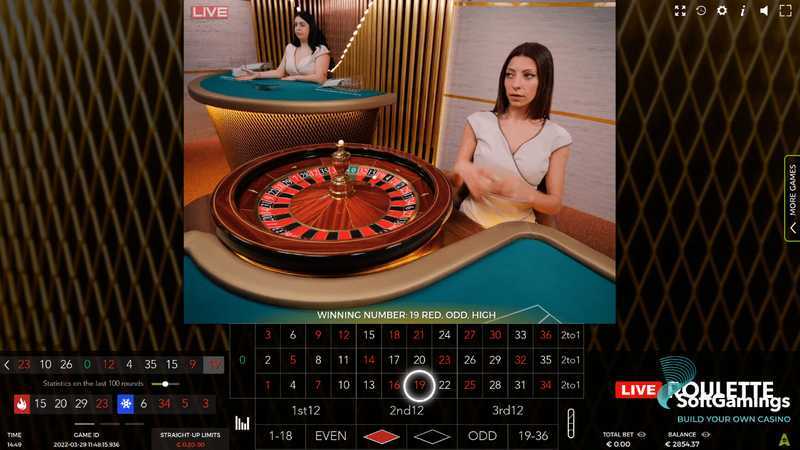 Play Live Roulette