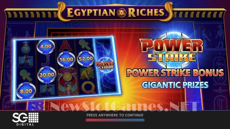 Play Power Strike Egyptian Riches