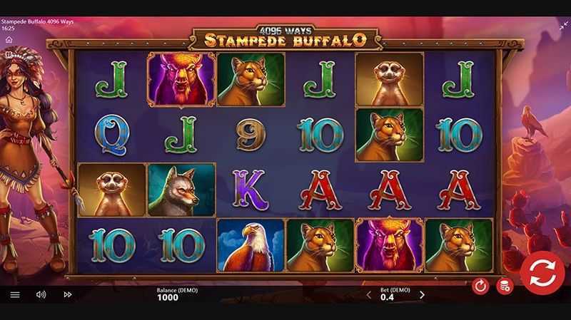 Play Stampede Buffalo 4096 Ways