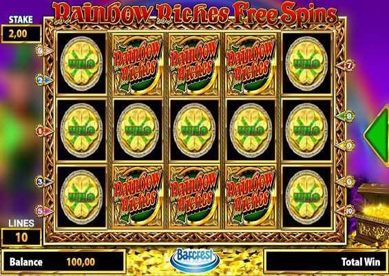 Play Rainbow Riches Free Spins