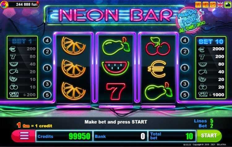 Play Neon Bar