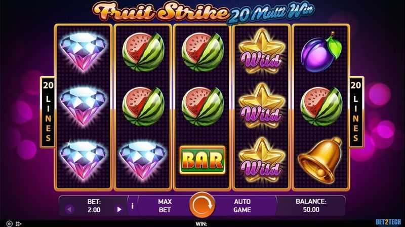 Play Fruit Strike: 20 Multi Win