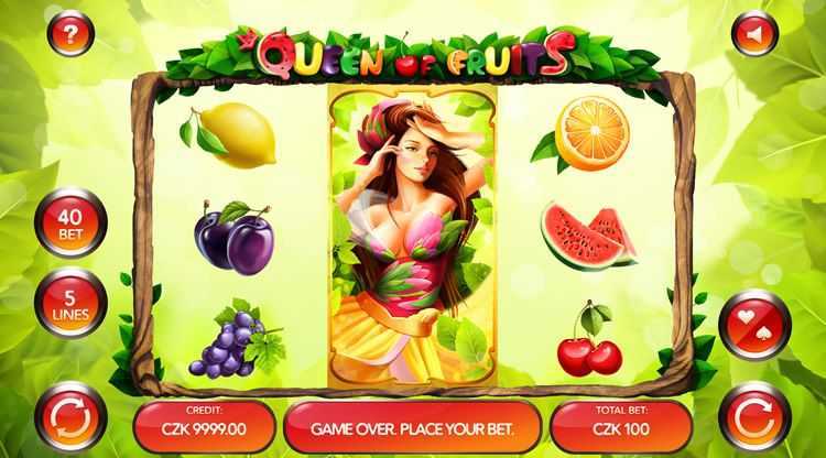 Play Queen of Fruits