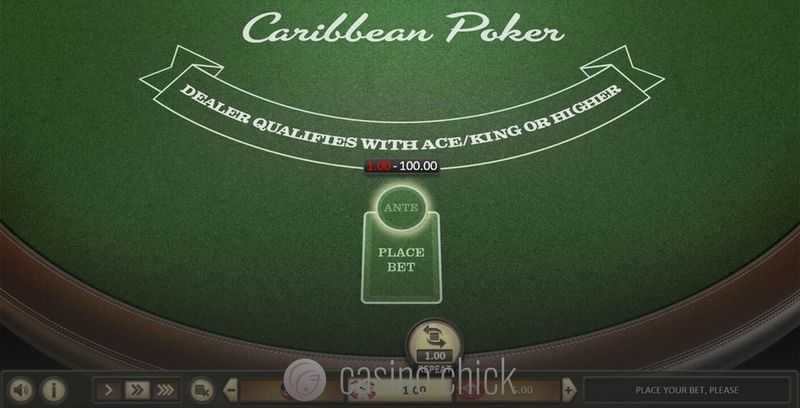 Play Caribbean Poker