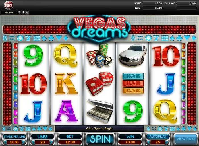 Play Vegas Dreams