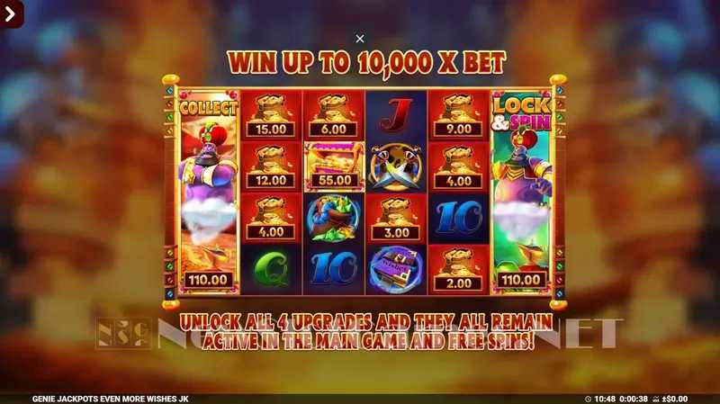 Play Genie Jackpots Even More Wishes