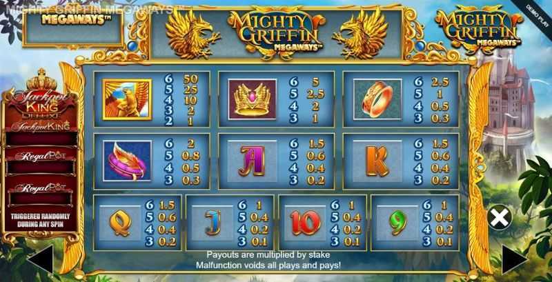 Play Mighty Griffin Megaways