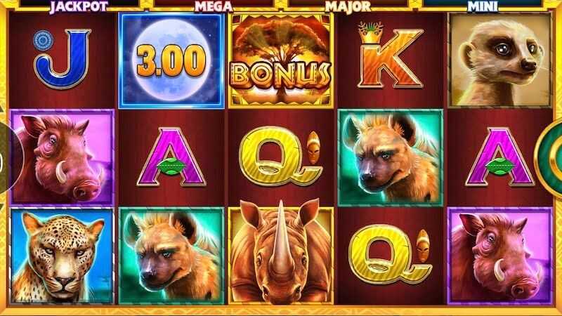 Play Rhino Rampage Lightning Spins