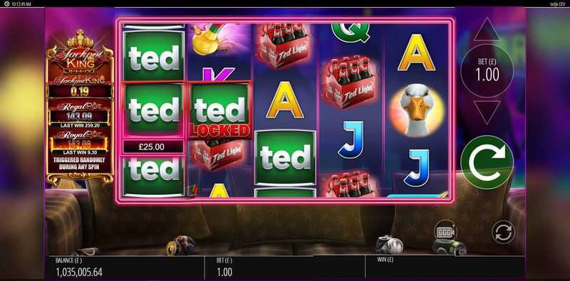 Play Ted Jackpot King