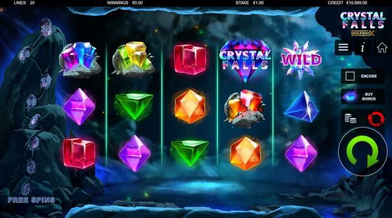 Play Crystal Falls Multimax