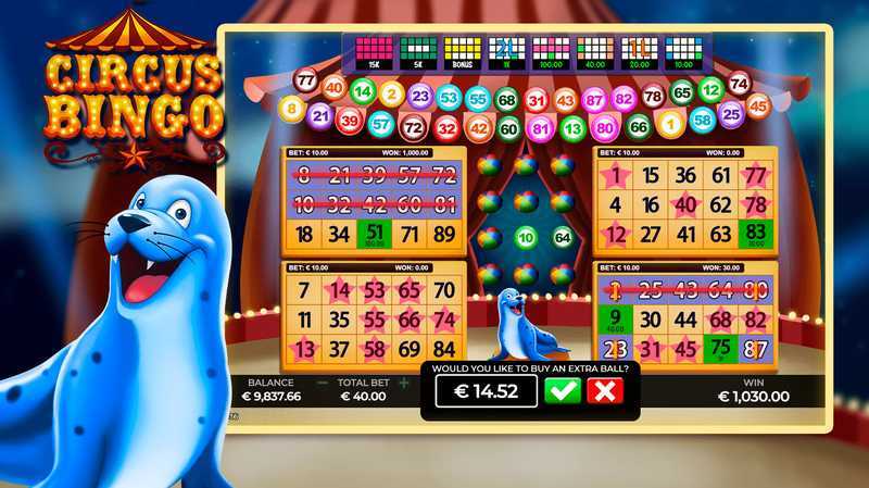 Play Bingo Circus