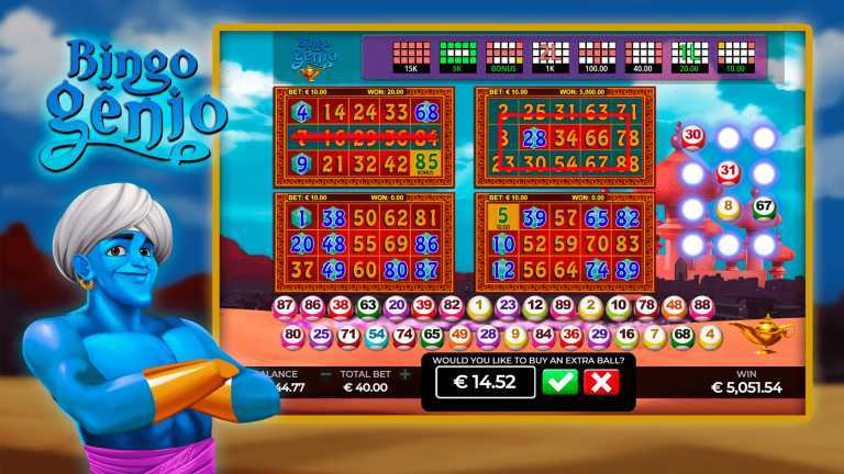 Slot Bingo Genio