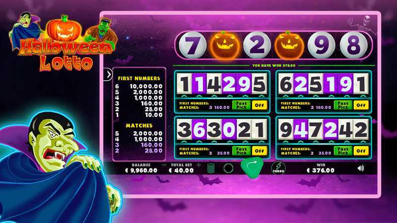 Play Halloween Lotto