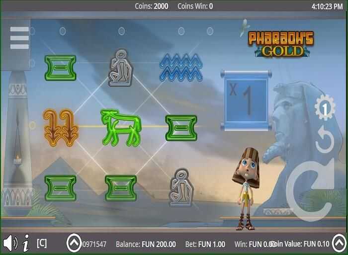 Play Pharaohs Gold