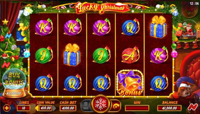 Play Lit Christmas LuckyTap