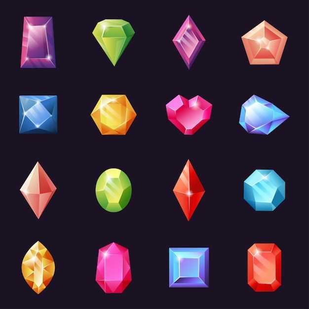 Play Sparkling Gemstones