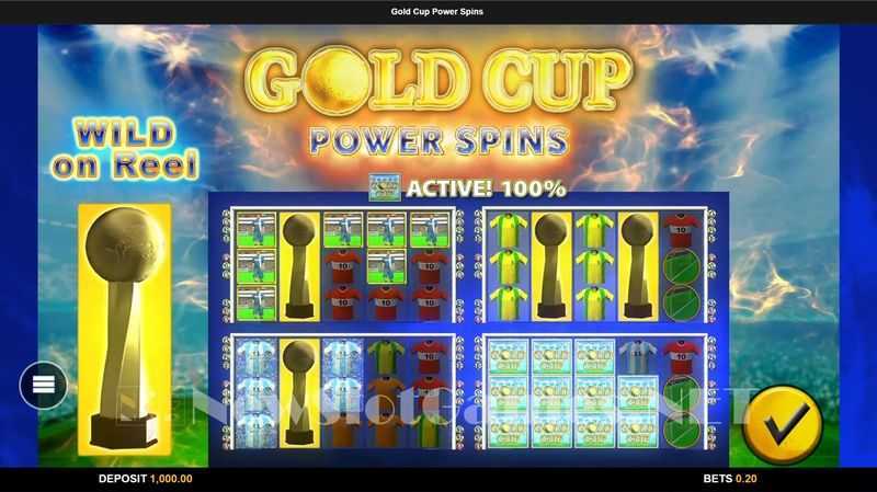 Gold Cup Power Spins