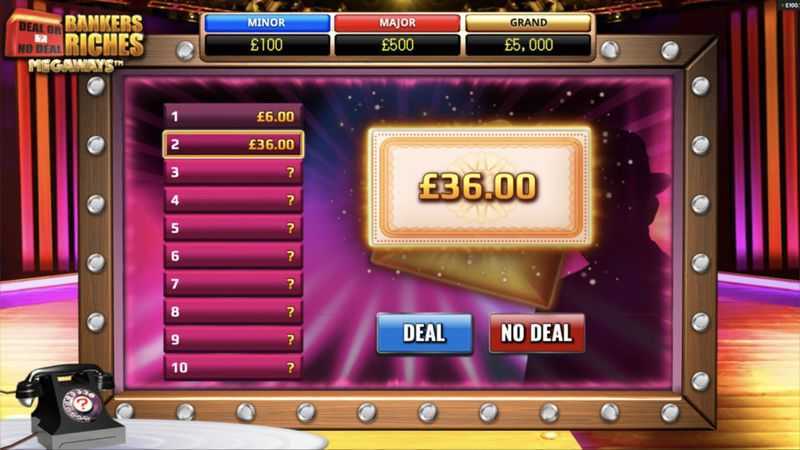 Play Deal Or No Deal Bankers Riches Megaways