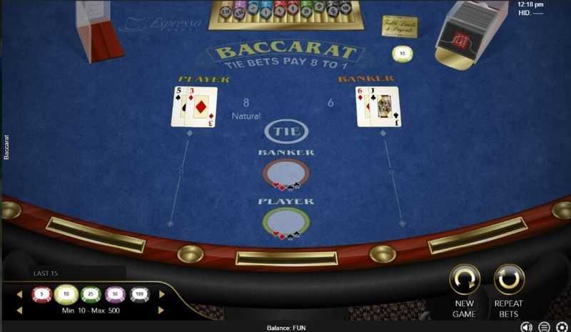 Play Baccarat