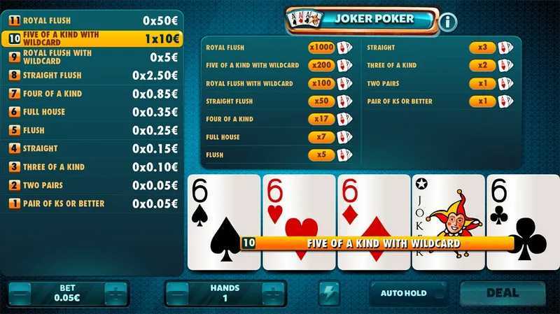 Play Steam Joker Poker