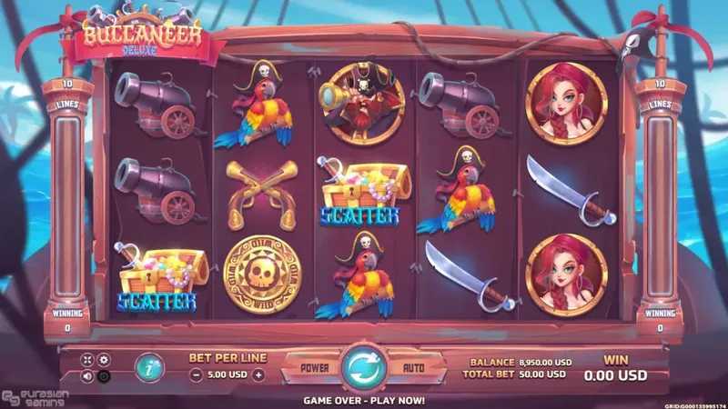 Play Buccaneer Deluxe