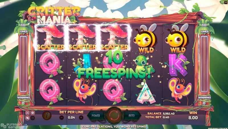 Play Critter Mania